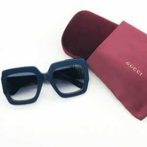❌SOLD❌ Gucci Oversized Square 54mm Sunglasses